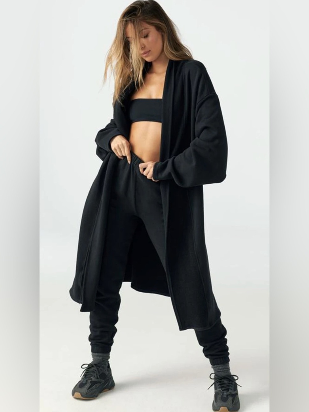 JOAH BROWN ETOILE CARDIGAN BLACK